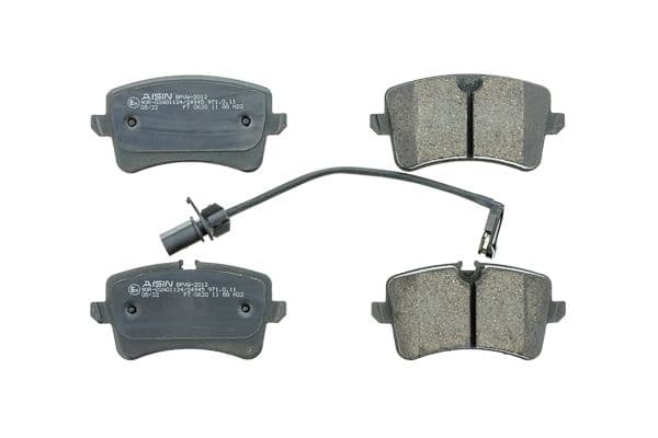 set placute frana,frana disc AISIN Premium ADVICS by BPVW-2012