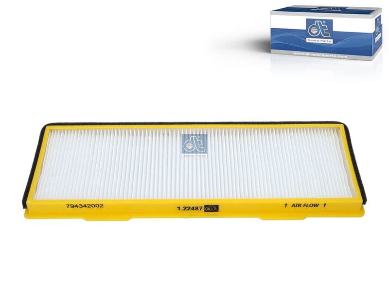 Filtru, aer habitaclu DT Spare Parts 1.22487