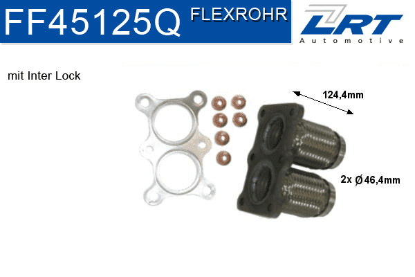 Teava reparatie, catalizator LRT FF45125Q