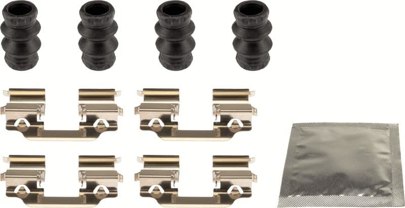 Set accesorii, placute frana TRW PFK749