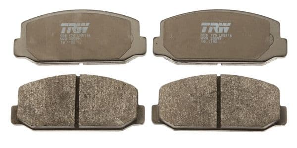 set placute frana,frana disc TRW GDB179