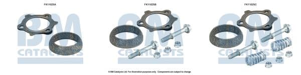 Set montaj, filtru funingine/particule BM CATALYSTS FK11025