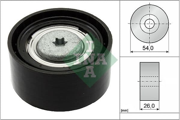 Rola ghidare/conducere, curea transmisie Schaeffler INA 532 0672 10
