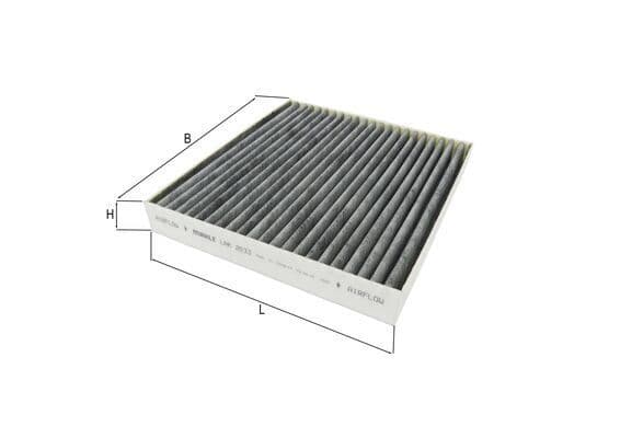 Filtru, aer habitaclu KNECHT LAK 2033