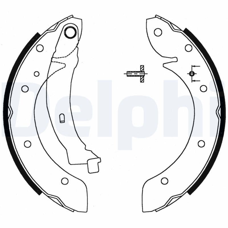 Set saboti frana DELPHI LS1716