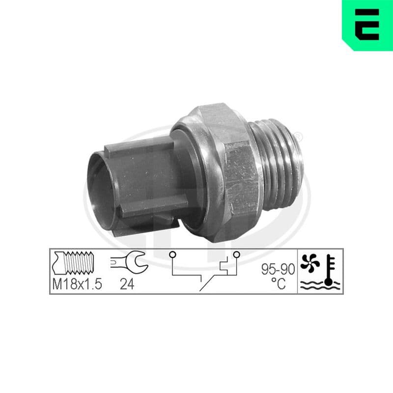 Comutator temperatura, ventilator radiator ERA 330193