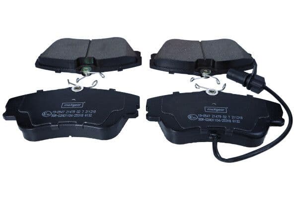 set placute frana,frana disc MAXGEAR 19-0547