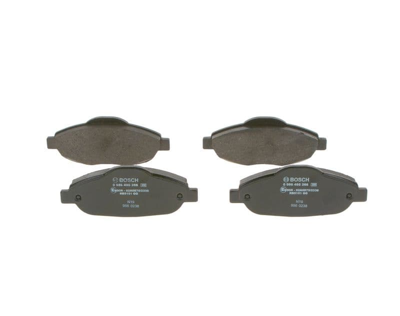 set placute frana,frana disc BOSCH 0 986 495 266