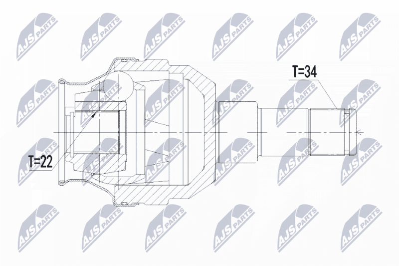 Set articulatie, planetara NTY NPW-PL-052