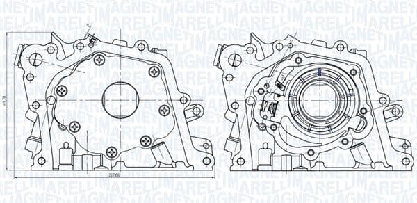 Pompa ulei MAGNETI MARELLI 351516000075