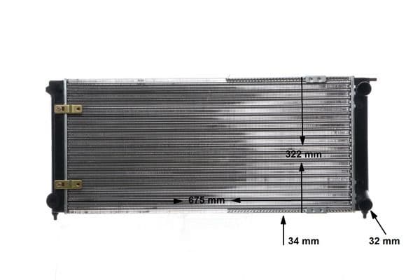 Radiator, racire motor MAHLE BEHR CR 341 000S