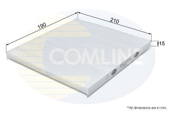 Filtru, aer habitaclu COMLINE EKF399