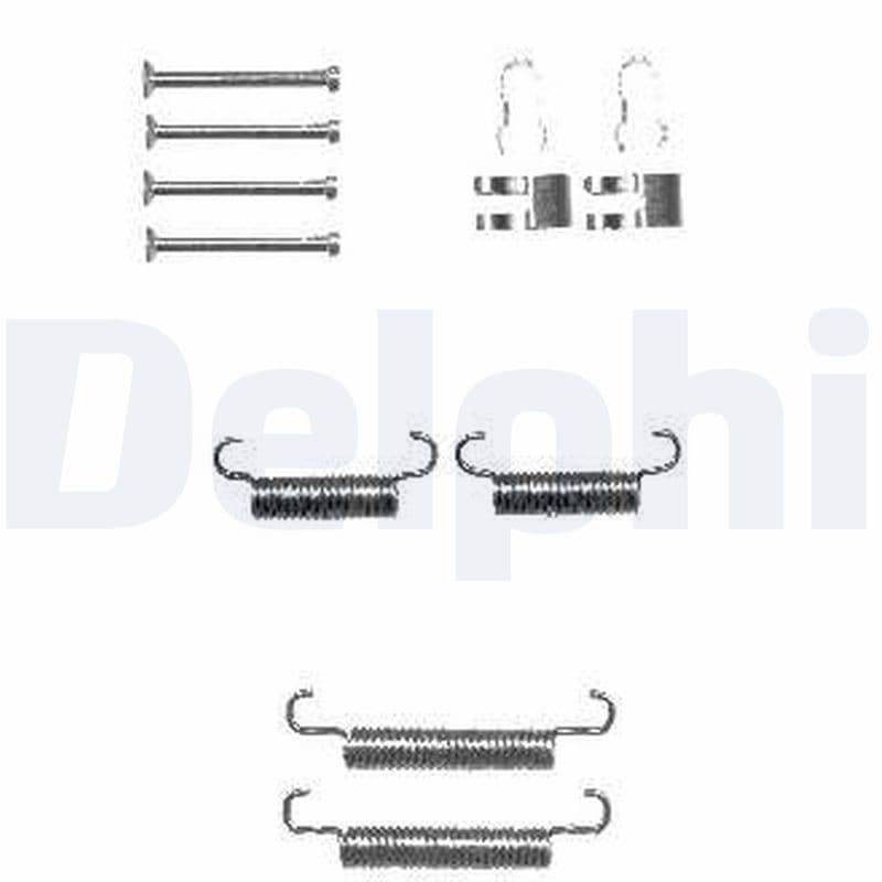 set accesorii, saboti frana parcare DELPHI LY1333