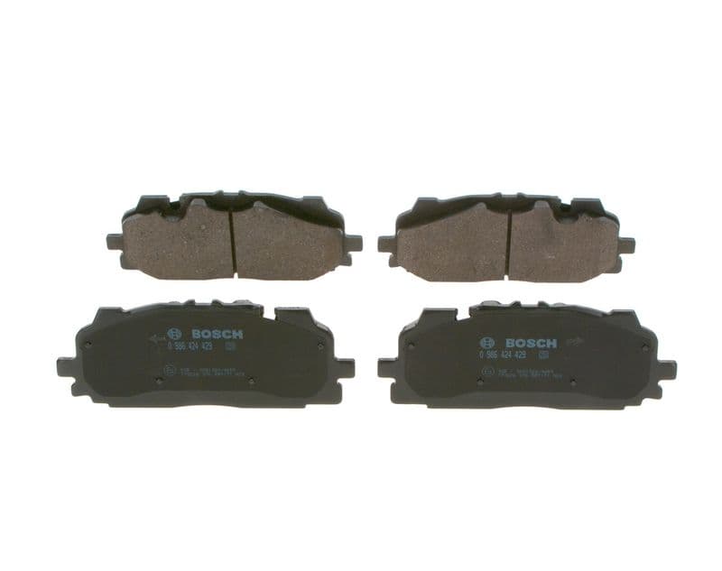 set placute frana,frana disc BOSCH 0 986 424 429