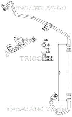 conducta presiune variabila,aer conditionat TRISCAN 9010 28013