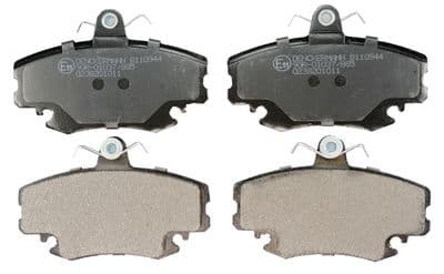 set placute frana,frana disc DENCKERMANN B110944