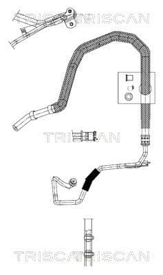 Furtun hidraulic, sistem de directie TRISCAN 8516 29087