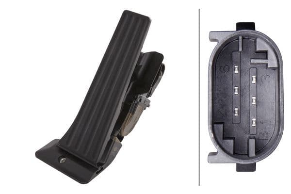 Senzor, pedala acceleratie HELLA 6PV 010 946-281