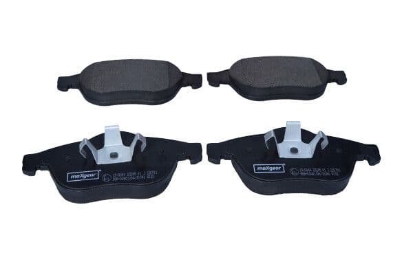 set placute frana,frana disc MAXGEAR 19-0644