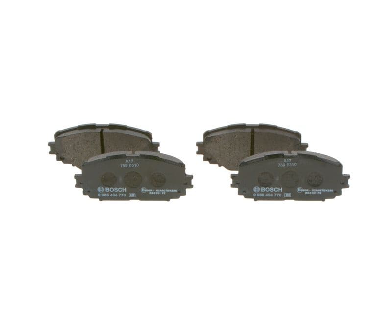 set placute frana,frana disc BOSCH 0 986 494 770