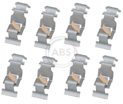 Set accesorii, placute frana ABS 2013Q