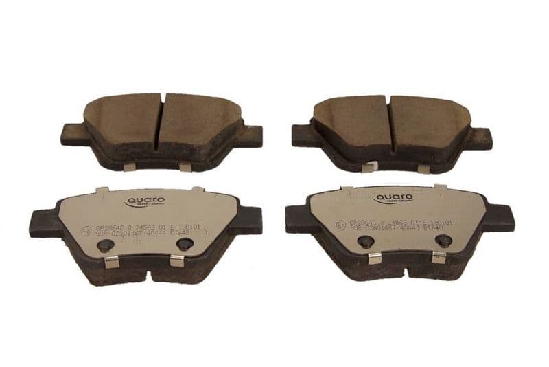 set placute frana,frana disc QUARO SILVER CERAMIC QP2064C