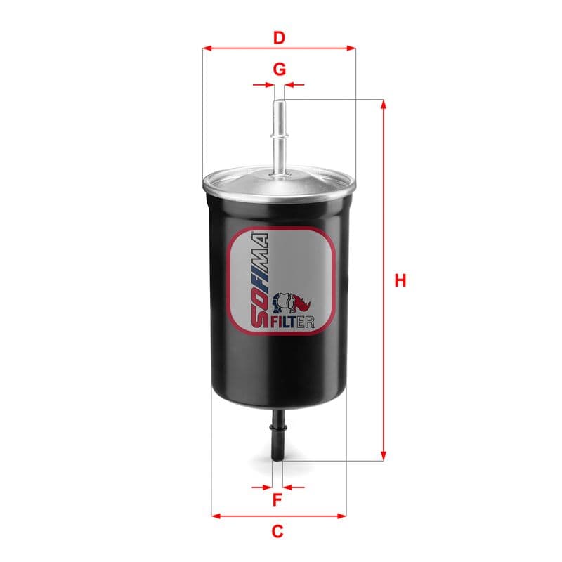 filtru combustibil SOFIMA S 1747 B