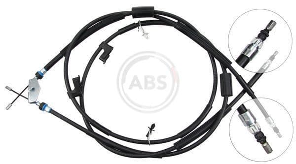 Cablu, frana de parcare ABS K12825