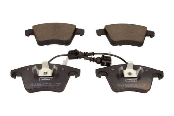 set placute frana,frana disc MAXGEAR 19-2962