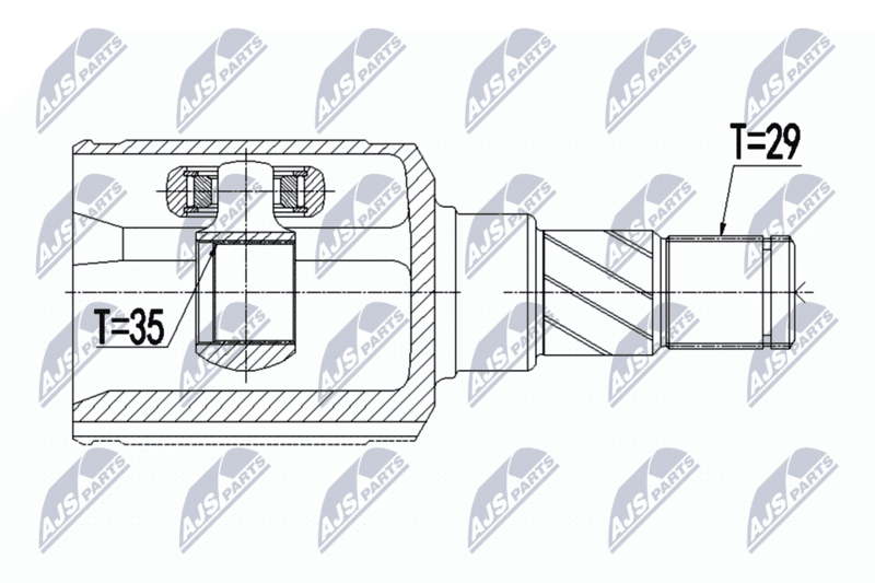 Set articulatie, planetara NTY NPW-CH-075