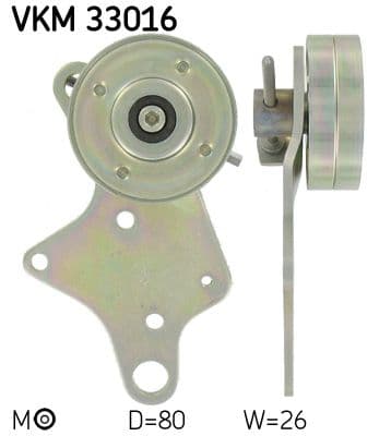 Intinzator curea, curea distributie SKF VKM 33016