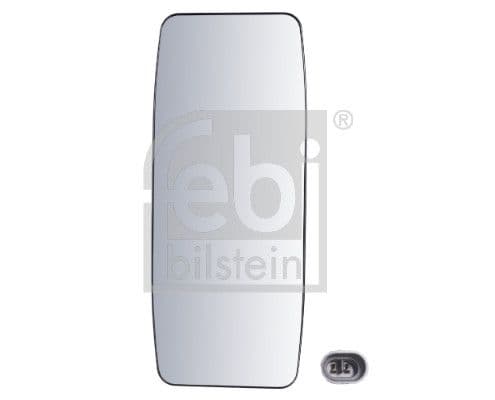 Sticla oglinda, oglinda retrovizoare exterioara FEBI BILSTEIN 102075