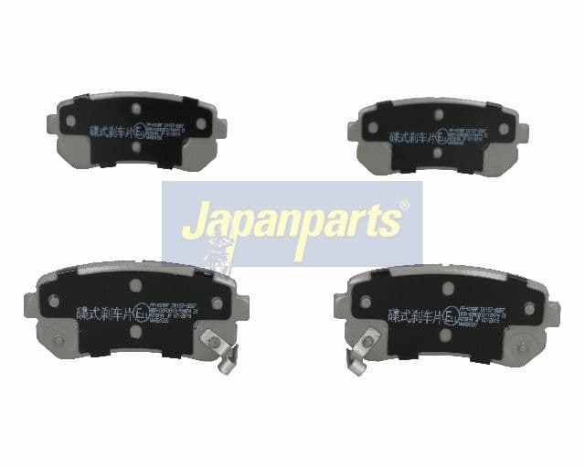 set placute frana,frana disc JAPANPARTS PP-K09AF