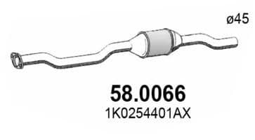 Catalizator ASSO 58.0066