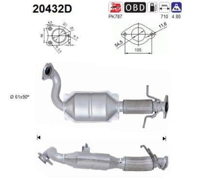 Catalizator AS-PL 20432D