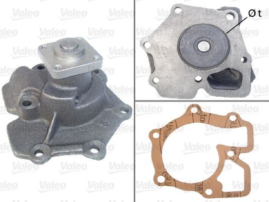 Pompă de apă, răcire motor VALEO 506155