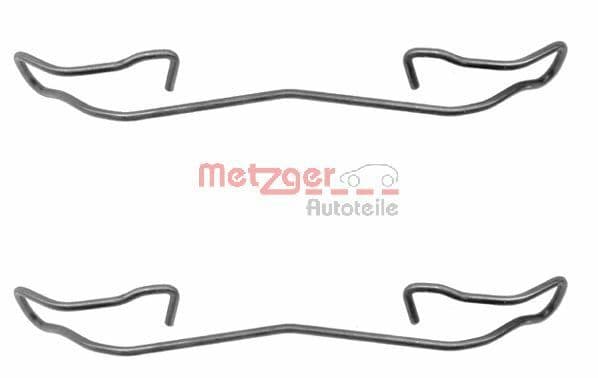 Set accesorii, placute frana METZGER AUTOTEILE 109-1187