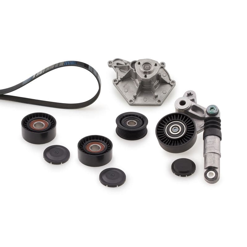 Pompa apa + Set curea transmisie cu caneluri GATES Micro-V® KP66PK2500