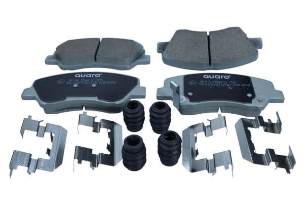 set placute frana,frana disc QUARO QP1196
