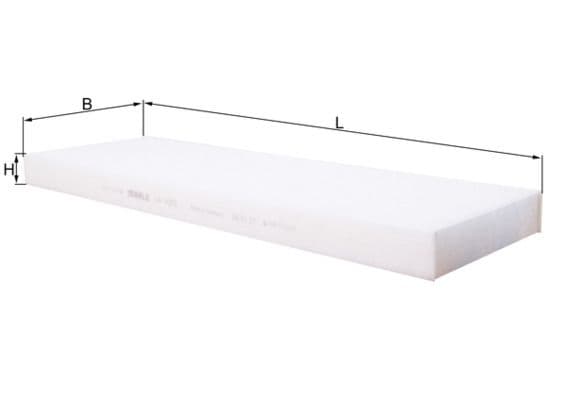 Filtru, aer habitaclu MAHLE LA 1683