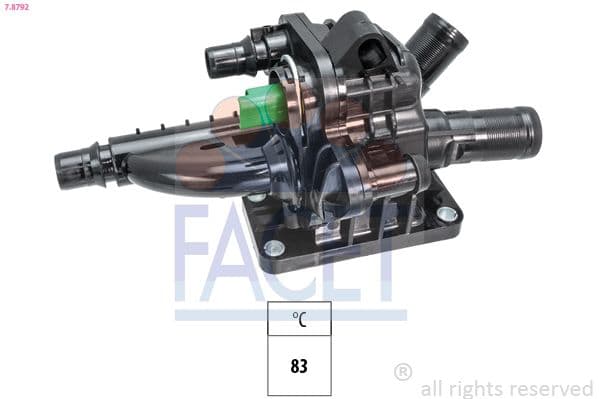 termostat,lichid racire FACET Made in Italy - OE Equivalent 7.8792