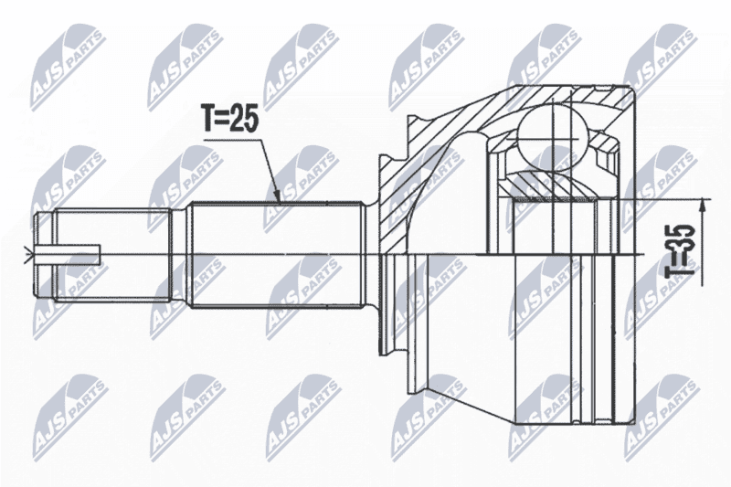 Set articulatie, planetara NTY NPZ-PL-044