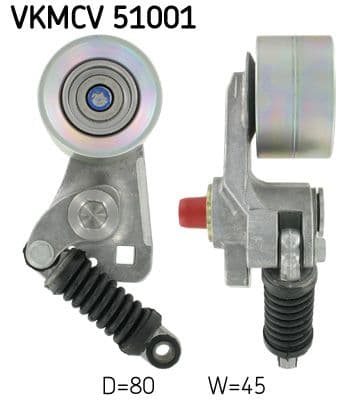 Intinzator curea, curea distributie SKF VKMCV 51001