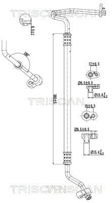 conducta presiune variabila,aer conditionat TRISCAN 9010 29042