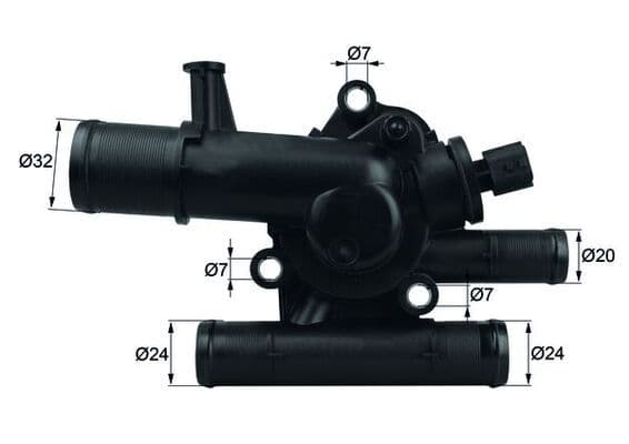 termostat,lichid racire MAHLE BEHR TI 214 89