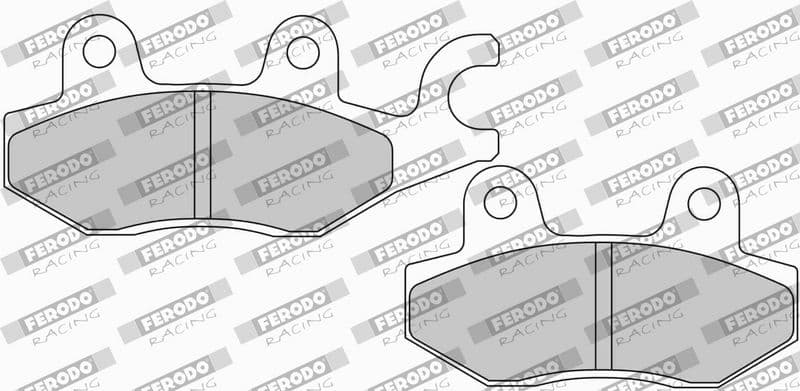 set placute frana,frana disc FERODO RACING FDB2087EF