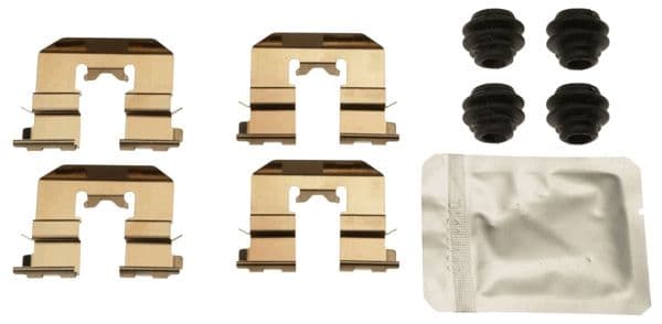 Set accesorii, placute frana TRW PFK687
