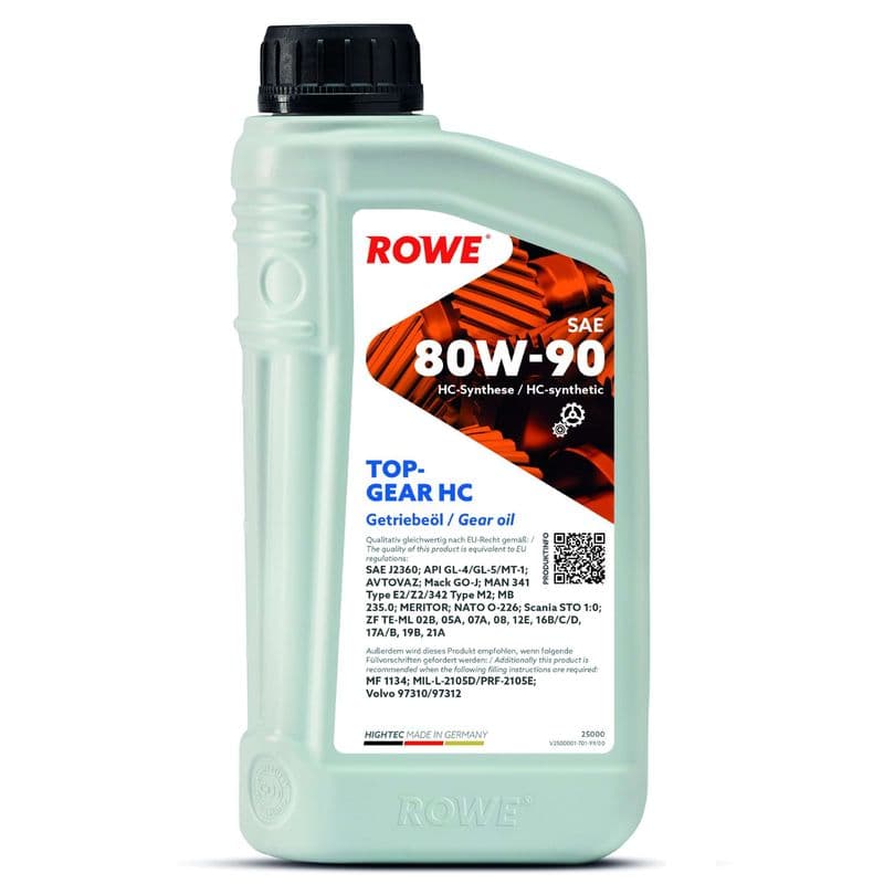 ulei de transmisie ROWE HIGHTEC TOPGEAR SAE 80W-90 HC 25000-0010-99