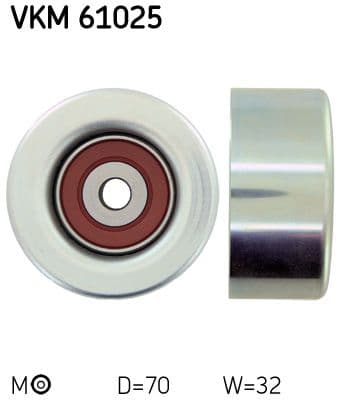 Rola ghidare/conducere, curea transmisie SKF VKM 61025
