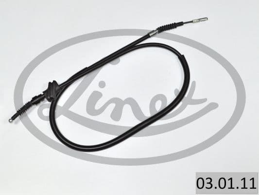 Cablu, frana de parcare LINEX 03.01.11